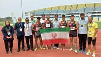 دوومیدانی ناشنوایان قهرمانی آسیا| برنز ۴ در ۱۰۰ متر پس گرفته شد/ پایان کار با 11 مدال رنگارنگ