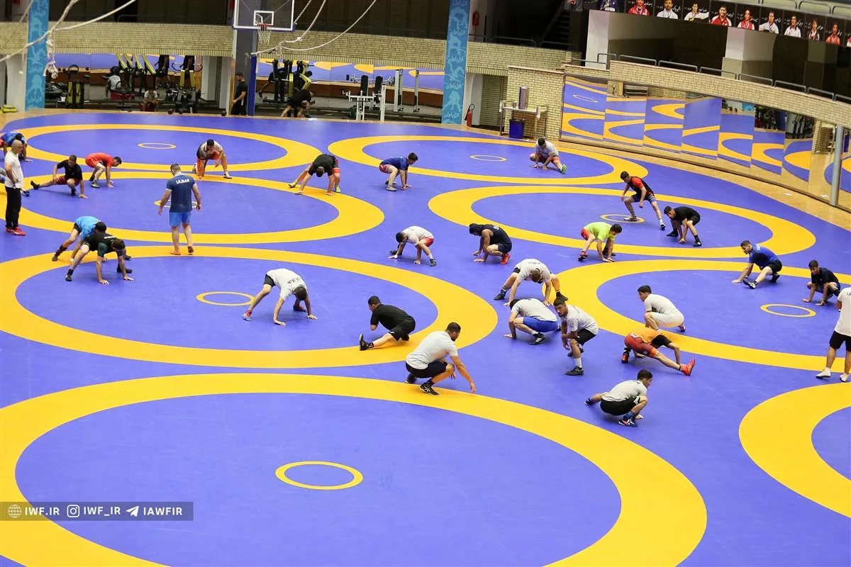 ۲ مسابقه قهرمان کشوری و برگزاری اردوی ۴ تیم ملی در کمپ تیم‌های ملی کشتی