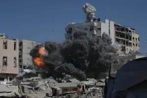 حملات هوایی گسترده به غزه