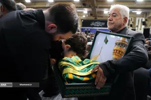 حضور و سخنرانی در مراسم عزاداری شهادت امام رضا علیه&zwnj;السلام