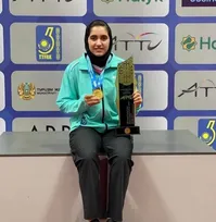 دانش‌آموز سما قهرمان پینگ‌پنگ جوانان آسیای میانه شد