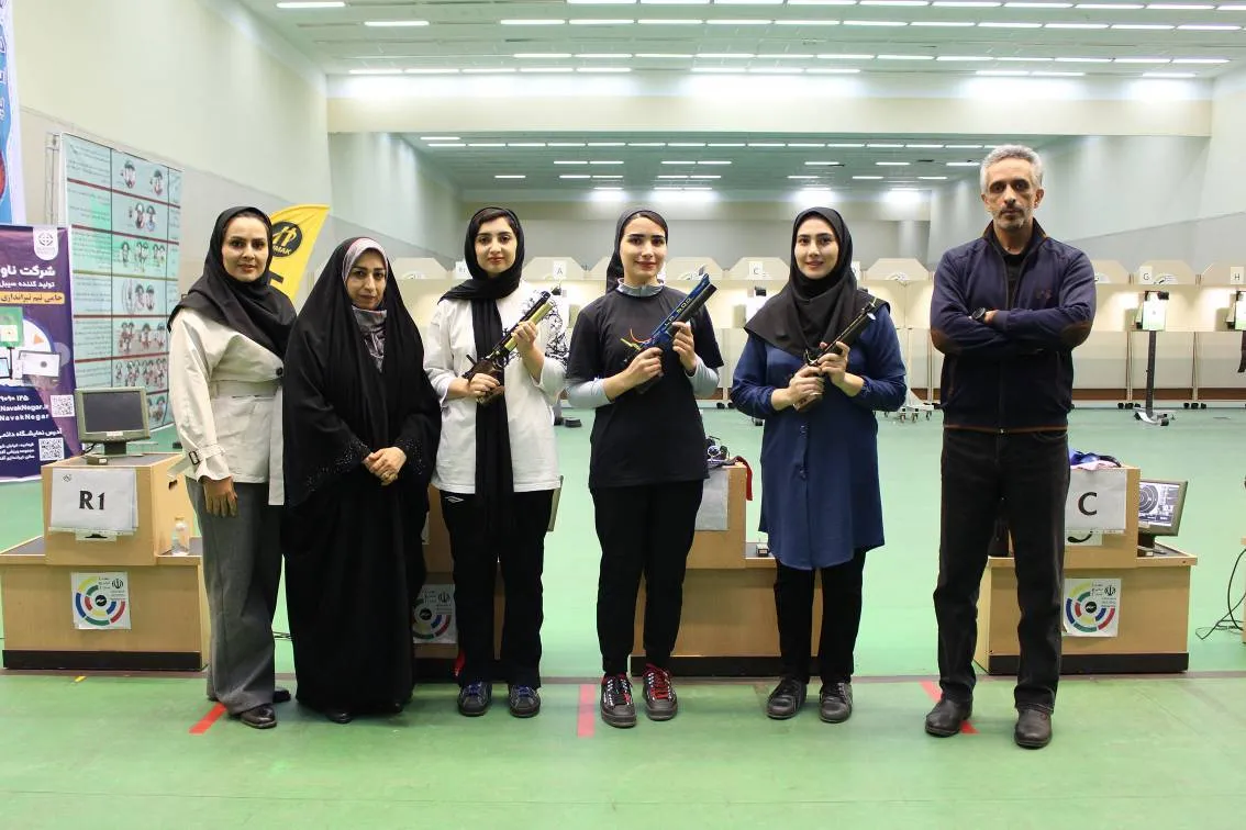 لیگ برتر تپانچه بانوان| واره هرمزگان قهرمان شد، دانشگاه آزاد نایب قهرمان