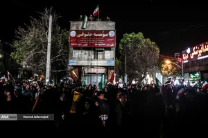 اجتماع مردمی در خونخواهی امام شهید امت - چهارراه کوکاکولا