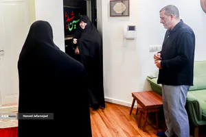 دیدار با خانواده نخبه شهید علی حیدرزاده