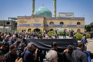 مراسم تشییع پیکر &laquo;بهروز رضوی&raquo; 