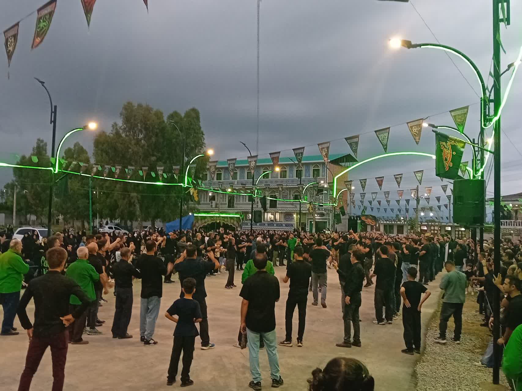 آیین اصیل عزاداری کرب زنی در مازندران
