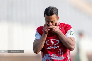 سروش رفیعی بازیکن تیم فوتبال پرسپولیس