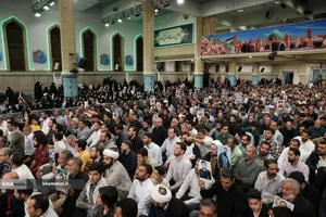 مراسم عید ولادت پیامبر اعظم(ص) و امام صادق(ع) در حسینیه امام خمینی(ره)