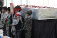 تشییع شهید گمنام در دانشگاه آزاد نجف‌آباد