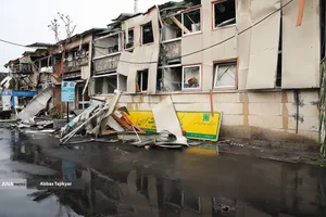 بازدید اصحاب رسانه از پایگاه مدیرت بحران نازی&zwnj;آباد و خودروهای آسیب دیده اورژانس در اثر تجاوز صهیونیستی آمریکایی