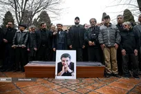 تشییع پیکر منوچهر والی زاده