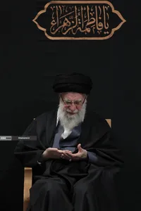 عزاداری شام شهادت حضرت فاطمه(س) با حضور رهبر معظم انقلاب