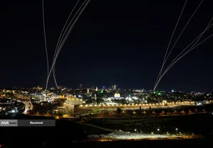 موشک باران سرزمین های اشغالی - سپر موشکی رژیم صهیونیستی در هم شکست