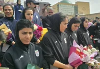 استقبال مردم زنجان از تیم ملی فوتبال بانوان