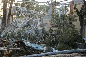 حمله اسرائیل به سفارت سابق آمریکا در تهران و تخریب ساختمان محل اقامت و دفتر کار ویلیام سالیوان آخرین سفیر ایالات متحده آمریکا در ایران