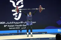 بازی های آسیایی جوانان | اولین مدال دختران وزنه‌برداری ایران در بازی‌های آسیایی بحرین