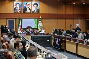 نشست خبری سردار موسوی پور رئیس پلیس راهور تهران بزرگ