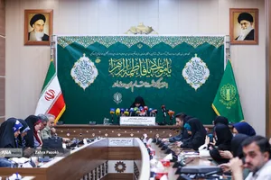 نشست خبری ریحانه سلامی بمناسبت هفته بزرگداشت مقام زن و روز مادر