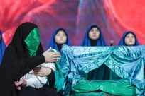 مراسم شیرخوارگان حسینی در مصلی امام خمینی(ره)