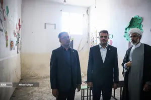 بازدید سخنگوی قوه قضاییه از مدرسه شجره طیبه میناب