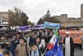 حضور دانشگاهیان دانشگاه آزاد اسلامی در راهپیمایی سراسری 13 آبان/قوچان