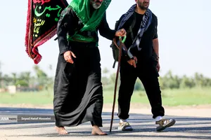 پیاده روی زائرین اربعین حسینی