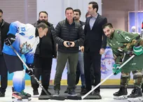 حضور اوسمار در پیست یخ ایرانمال+فیلم