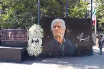 پیکر احمد پژمان تشییع شد