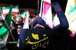 اجتماع مردمی در حمایت از رزمندگان اسلام