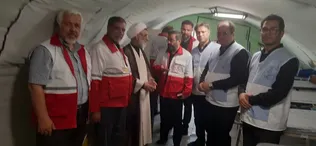 خدمت‌رسانی جهادی و همه‌جانبه دانشگاه آزاد قم در مراسم تشییع؛ از اسکان زائران تا استقرار موکب‌های سلامت