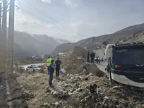 جزییات حادثه واژگونی اتوبوس در جاده هراز از زبان پلیس راه