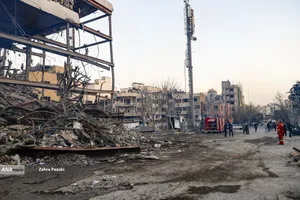 خسارات ناشی از تجاوز هوایی آمریکا و رژیم صهیونیستی