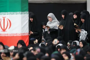 مراسم عزاداری هیأت&zwnj;های دانشجویی در حسینیه امام خمینی(ره)