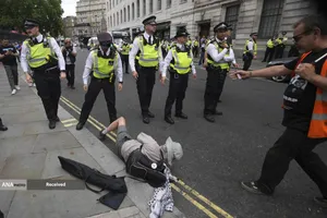 دستگیری 365 نفر از حامیان فلسطین توسط پلیس لندن