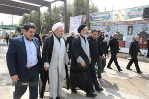 بازدید نماینده ولی&zwnj;فقیه در امور حج و زیارت از مرز خسروی و نحوه خدمات به زائران اربعین
