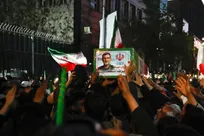 تشییع پیکر مطهر دریابان شهید علیرضا تنگسیری فرمانده دلاور خلیج فارس