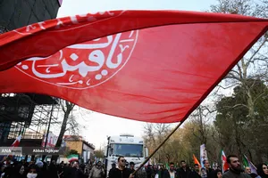 تشییع پیکر شهیدان لاریجانی، سلیمانی و شهدای ناو دنا