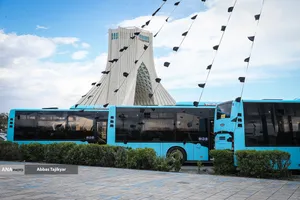 رونمایی از ۵۰ اتوبوس برقی جدید در تهران