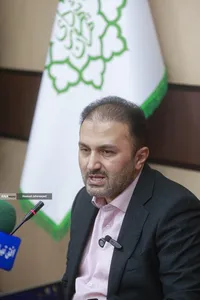 نشست خبری امیر شهرابی شهردار منطقه 14 تهران