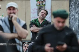 مراسم وداع با رهبر شهید انقلاب حضرت آیت الله سیدعلی خامنه&zwnj;ای (ره) و خانواده ایشان