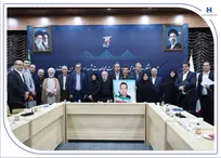 تجلیل معاون رئیس‌جمهور از خانواده شهید بانک صادرات ایران
