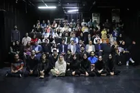 تیم تئاتر کانون دانشجویی دانشگاه آزاد بندرعباس خوش درخشید