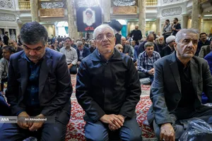 مراسم گرامیداشت شهید علی لاریجانی 