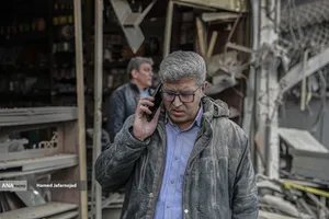 حمله هوایی جنگنده&zwnj;های اسرائیلی_آمریکایی به خیابان پیروزی تهران