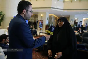 گفتگو با مهمانان خارجی آیین بدرقه آقای شهید ایران، رهبر شهید انقلاب