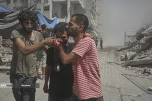 حملات هوایی گسترده به غزه