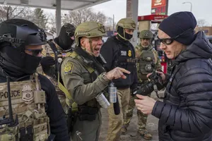 بازداشت معترضان در آمریکا