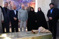 ادای احترام قالیباف به سردار مقاومت ملی شهید «رئیسعلی دلواری»