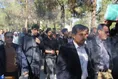 تشییع شهید گمنام در دانشگاه آزاد نجف‌آباد