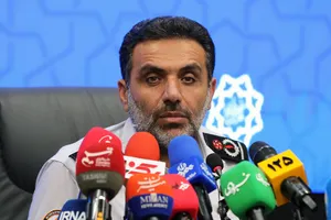 نشست خبری قدرت الله محمدی مدیرعامل سازمان آتش نشانی و خدمات ایمنی شهرداری تهران
